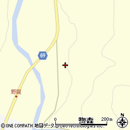 広島県山県郡北広島町惣森1383周辺の地図