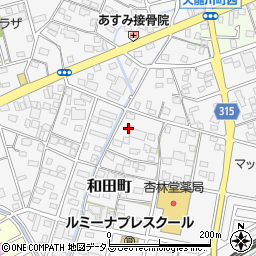 静岡県浜松市中央区和田町273周辺の地図