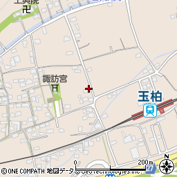 岡山県岡山市北区玉柏1229-1周辺の地図