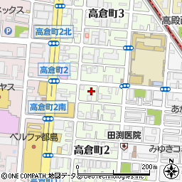 高倉マンション周辺の地図