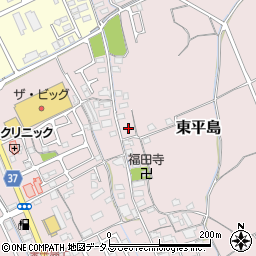 岡山県岡山市東区東平島976周辺の地図