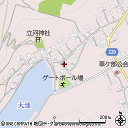 岡山県岡山市東区草ケ部173周辺の地図