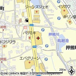 エディオン　おしくま店周辺の地図