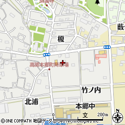 愛知県豊橋市高師本郷町榎16周辺の地図