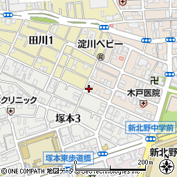 第２吉田ビル周辺の地図