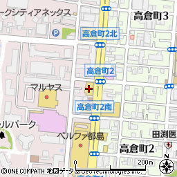 日産大阪都島店周辺の地図
