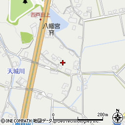 兵庫県神戸市西区平野町西戸田613-2周辺の地図