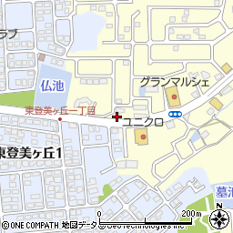 癒し処ゆるり　奈良押熊店周辺の地図