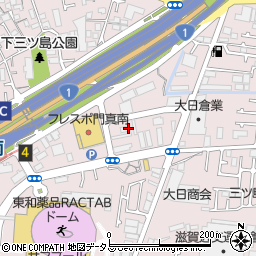 大阪トンボ交通株式会社門真営業所周辺の地図