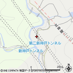 兵庫県神戸市中央区葺合町山郡1-44周辺の地図