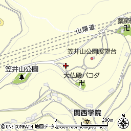 岡山県岡山市北区畑鮎462周辺の地図