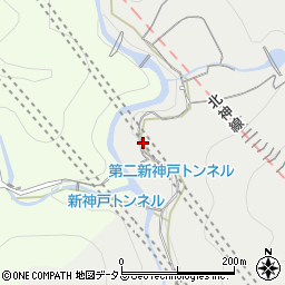 兵庫県神戸市中央区葺合町山郡1-289周辺の地図