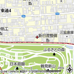 トモエタクシー株式会社　本社周辺の地図