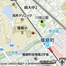 播磨町福祉会館周辺の地図