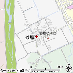 岡山県岡山市東区砂場周辺の地図