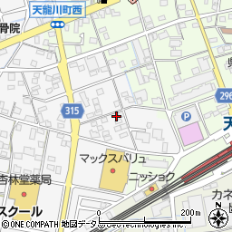 静岡県浜松市中央区和田町192周辺の地図