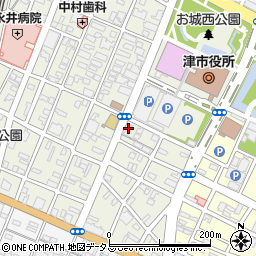 元祖ホルモン脇田屋 津店周辺の地図