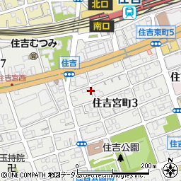 リパーク神戸住吉宮町３丁目駐車場周辺の地図