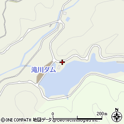 三重県伊賀庁舎　三重県滝川ダム管理事務所周辺の地図