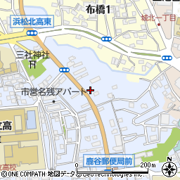 制服のキンパラ　浜松鹿谷店周辺の地図