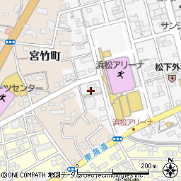 静岡県浜松市中央区和田町966周辺の地図
