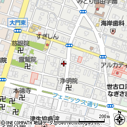 堀井米穀店周辺の地図