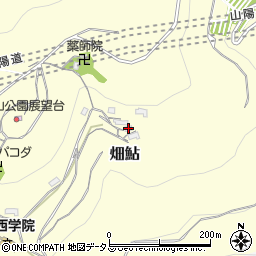 岡山県岡山市北区畑鮎118周辺の地図