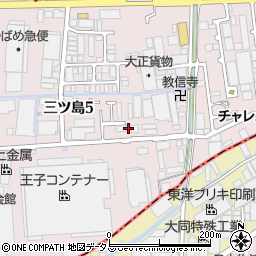 新庄製作所周辺の地図