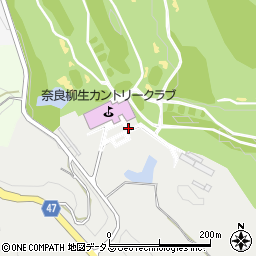 奈良柳生カントリークラブコース管理周辺の地図