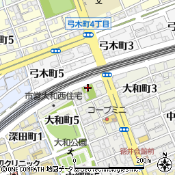 徳井神社周辺の地図