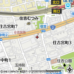 アクロス神戸住吉ステーションフロント周辺の地図