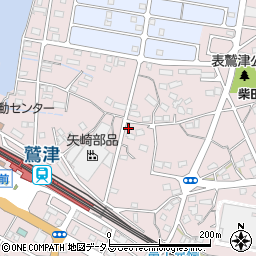 静岡県湖西市鷲津1412-1周辺の地図