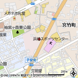 静岡県浜松市中央区宮竹町767周辺の地図