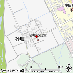 岡山県岡山市東区砂場208周辺の地図