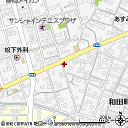 静岡県浜松市中央区和田町450周辺の地図