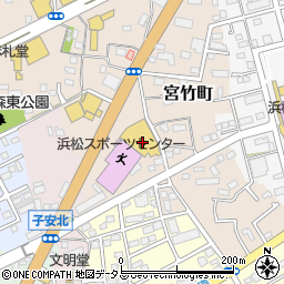 静岡県浜松市中央区宮竹町734周辺の地図