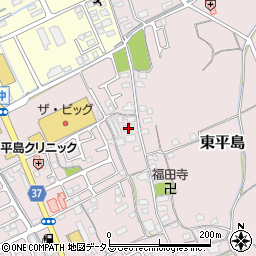岡山県岡山市東区東平島1077周辺の地図