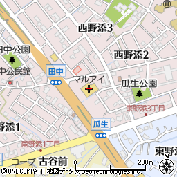 マルアイ播磨店周辺の地図