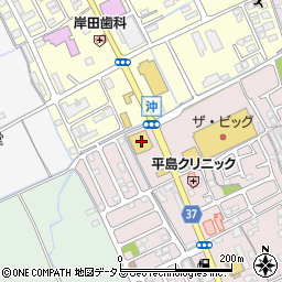 岡山県岡山市東区東平島1020-8周辺の地図