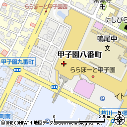 バケット BAQET ららぽーと甲子園店周辺の地図