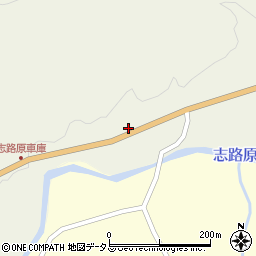 広島県山県郡北広島町志路原340周辺の地図