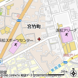 静岡県浜松市中央区宮竹町106周辺の地図