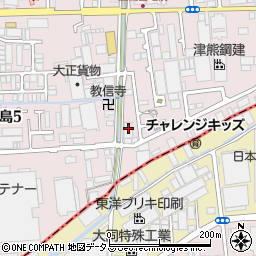 阪和ライフテック株式会社周辺の地図