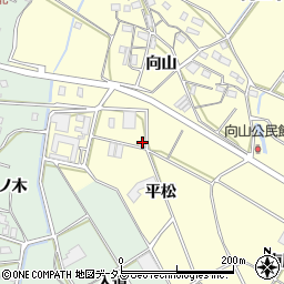 愛知県豊橋市船渡町向山200周辺の地図