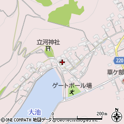 岡山県岡山市東区草ケ部183周辺の地図