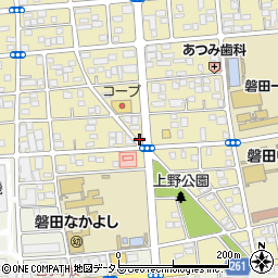静岡県磐田市国府台98周辺の地図