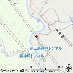 兵庫県神戸市中央区葺合町山郡1-252周辺の地図