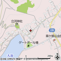 岡山県岡山市東区草ケ部167周辺の地図