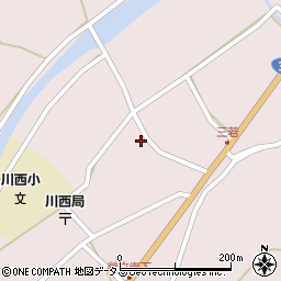 広島県三次市三若町2521周辺の地図
