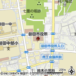 三菱ＵＦＪ銀行磐田市役所 ＡＴＭ周辺の地図